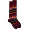 Gallo Calze Lunghe Donna Cotone Bordò Righe Pari Lungo 36/40 15588