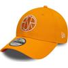 New Era 9Forty - Berretto con reggicalze AS Roma Papaya, Colore: arancione., Taglia unica