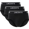 Lacoste Confezione da 3 slip in nero