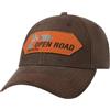 Stetson Cappellino The Open Road Donna/Uomo - Cotton cap Berretto Baseball Snapback, con Visiera Autunno Estate Primavera Inverno Estate/Inverno - Taglia Unica Marrone