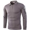 ShallGood Uomo Camicia Militare Combattere Maglietta Lungo Manica Combat Tattica Airsoft Outdoor Shirt BDU Camouflage Tattico Paintball Camicie Shirts Z3 Grigio XL