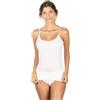 La Primula Verde, EGI, Top Donna Cotone, in Filo di Scozia, Intimo Donna Spalla Stretta, dalla 2 alla 7, Bianco e Nero + Sacca BIO Set (4 M IT Donna, Nero)