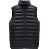 Peuignao Gilet Piumino Uomo Leggero Giubbotto Giubbino Giacca smanicato Invernale Gilet Imbottito Trapuntato Sottogiacca Piumini smanicato Giubbotto senza Maniche Uomo Casual Taglie Forti Oversize Rosso 4XL