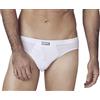NOTTINGHAM 3 Slip Uomo SGAMBATO in Cotone Fianco Basso Nero - 6-XL