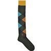 Gallo Calze lunghe fantasia intarsio AP511567 foresta/laguna