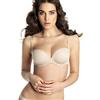 LORMAR Fascia Push up Senza Ferretto Free Plus Aumenta 1 Taglia (2, Bianco)