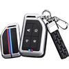 TECART Custodia intelligente per chiave auto, adatta per CARGO 555 FH16 FM FH EVRO Truck Metal Custodia protettiva per chiavi originali Sostituire la custodia portachiavi Keyless Go protezione 4