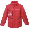 Generico James Ross Collections-Giubbotto Impermeabile AMERICA con Maniche Staccabili Invernale da Uomo,ROYAL-M