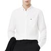 Lacoste Camicia da Uomo a Maniche Lunghe Regolari Fit Oxford Button Down Shirt, Abimes/Abimes, L
