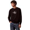Calvin Klein Jeans Ls eu 350terry monol Felpe Per Uomo Nero L