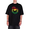 The blueskin T-Shirt Uomo Baggy THEBLUESKIN Maglietta blueskin Skate Hip Hop Rap-S