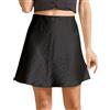 FGVFCS Gonne da donna Minigonna in raso A-Line Gonna elastica in vita in seta gonne corte fragili satinate estive da donna eleganti abiti da cocktail Clubwear Sottogonna Uscire Raccogliere, Verde
