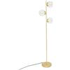 ATMOSPHERA CREATEUR D'INTERIEUR Lampada da terra diritta in metallo H162cm dorato - Atmosphera designer d'interni