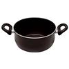 Ballarini Firenze Casseruola, Alluminio, Nero, 22 cm
