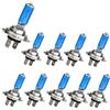 DYYK 10pcs 24V H7 100W Lampadina alogena Super Luminosa fendinebbia Faro ad Alta Potenza Lampada fonte Auto parcheggio Bianco