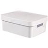 Curver 04752-N 23-00 Infinity-Scatola porta oggetti con coperchio in plastica, colore: bianco, dimensioni: 27 x 36,3 x 13,8 cm, 11 L