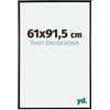 yd. Your Decoration - Cornice portafoto 61 x 91,5 cm, colore: Nero opaco, con vetro acrilico, anti-riflesso, cornice 61 x 91,5 cm, colore: Nero opaco