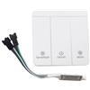 Vrabocry WS2811 - Controller per strisce LED con pixel per acqua corrente e corse di cavalli, DC12-24 RF (controllo 1To2)