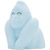 [D]hink DHINK - Mini luce notturna Gorilla, lampada da notte per cameretta dei bambini e bambini, con timer e cambio di colore, DHINK479-01