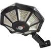 Generico Luce Di Inondazione Solare A LED - Giardino Esterno Impermeabile 168 Luci Del Sensore A LED, Proiettori Del Sensore Di Movimento | Lampada A Induzione Solare, Luci Del Sensore A Remoto Giardino