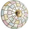 Perenz Plafoniera Madreperla Decorato Multicolor D. 30 Cm