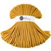 Bobbiny, filato "Jumbo", cordoncino per macramé, 9 mm x 100 m, giallo senape