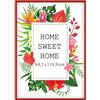 MG Design Cornice 84,1x118,9 cm- colore Rosso, in legno, con vetro acrilico - da appendere in verticale o in orizzontale, senza sfondo, per foto, poster, puzzle