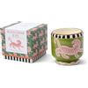 Paddywax Scented Candles Dopo - Candela artigianale in ceramica dipinta a mano, 226 g, tigre, cedro nero e fico