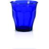 Duralex Set di 6 bicchieri impilabili in vetro temperato da 25 cl, confezione di bicchieri da cucina resistenti per acqua, succhi e bibite, uso quotidiano, colori assortiti, collezione Picardie