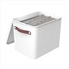 Rotho MyPaper Archive box organizer documenti MY PAPER Plus, plastica (PP), senza BPA, bianco/blu, (40,0 x 29,2 x 29,8 cm)