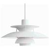 EMISOO Lampada a sospensione nordica - Lampada a sospensione Ph5 in colore sfumato in ferro battuto - Lampada per lampadari in alluminio con personalità E27 - per l'illuminazione del ristorante Decorazioni p