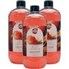 FEI FAN 3x Ricarica Per Diffusore a Bastoncini, Disponibile In Diverse Fragranze Corpose Ed Avvolgenti. Ideale Per Profumare Tutti Gli Ambienti 500ml (MELA E CANNELLA)