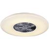 RL LIVE YOUR LIGHT Ventilatore Soffitto Innovativo UE 5 ANNI GARANZIA Plafoniera Moderna Illuminazione LED Luce Dimmerabile effetto cielo stellato Vortice 3 Intensità Silenzioso Timer Istruzioni Italiano Ø 75 cm