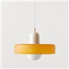 Braumanufaktur Hertl Hertl Lampadario in vetro arancione Lampada a sospensione nordica for fattoria Lampada da soffitto vintage for caffetteria for isola cucina Sala da pranzo Camera da letto Corridoio Bar Soggiorno Lampa