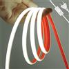HEGEHE - Striscia neon LED COB 220V con on/off, flessibile impermeabile IP67, tagliabile ogni 50 cm, installazione con nastro biadesivo, illuminazione domestica [2m, luce bianca 6000-6500K]