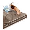 TEXMAXX pellicola trasparente per tavolo 2mm con bordo smussato - protezione tavolo pvc varie misure dimensioni - pellicolatavolo trasparente - 45 cm x 60 cm