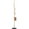 Ergocar Appendiabiti, 8 Ganci Metallici, Staffe Per Appendiabiti Da Ingresso e Un Attaccapanni Con Base In Marmo, Utilizzato Per Alberi Per Giacche, Cappelli, Borse, Fasce