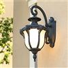 Mengjay Trade Applique da parete esterna stile retrò antico impermeabile in alluminio E27 Tradizionale Lampada da Parete Per Illuminazione Di Esterni Vintage Luce Parete