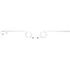 AFTERTECH - ACCESSORIO - Giunzione LUNGA Per Due Barre a LED Realizzate Su Misura NECESSARIO ORDINARE ANCHE LE DUE BARRE A LED