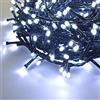 Giocoplast Natale 500 luci LED, uso est/int Meter 25 cavo, bianco