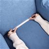 qiden Schiume antiscivolo per copridivano elasticizzato, asta in schiuma elastica, fai da te, poltrona relax L, 14 pezzi