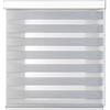 Giosal Tenda a Rullo NIGHT AND DAY Doppio Strato Giorno e Notte Premium Con Cassonetto Bianco E Catenella In Alluminio Tenda Per Finestra o Porta Protezione Solare Varie Misure E Colori (Grigio004, 100x300)
