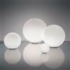 Artemide Dioscuri - Lampada da tavolo 25 in vetro soffiato, Bianco, E27, 23 x 25 cm