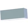 V-TAC Lampada LED da Parete 12W, 600Lm Luce Soffusa Doppio Fascio Up/Down 110° Rettangolare Esterno Ip65
