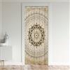 Loussiesd Tenda con arazzo in stile boho mandala per porta, per privacy, 106x203cm, tenda divisoria per camera in stile bohemien per bambini, copertura per armadio in stile mandala hippie, tenda per finestra