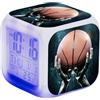 LuminescentDream Sveglia A LED Sveglia Comodino Sveglia Basket Sveglia Portatile Con Temperatura Orologio Digitale con Funzione Snooze e Luce per Decorazioni per Casa della Camera Letto di Un Ragazzo E Una Ragazza