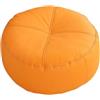 Generic Cuscino Da Terra Imbottito per Esterni, Design Contemporaneo, Arancione