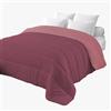 Corredocasa Trapunta 4 Stagioni Made in Italy Piumone Autunnale Invernale Imbottitura 340gr/mq Coperta in Morbida Microfibra di Poliestere Casa (Viola/Lilla, Una Piazza e Mezzo 220x260)