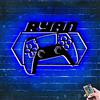 TATLETATLE Personalizzato Gamer Metal Sign Wall Art Lamp Gioco LED Neon Sign Night Lights Nome personalizzato Home Decor Gamer Sign per Teen Boys Game Room Decor (Stile 12,5-9-3)