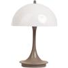 Generic 1PC Lampada da Tavolo Piccola a LED a Fungo, Luce Notturna Portatile con Ricarica USB, Decorazione Lampada da Comodino